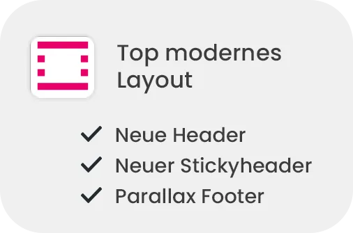 Modernes Layout Modernes Layout